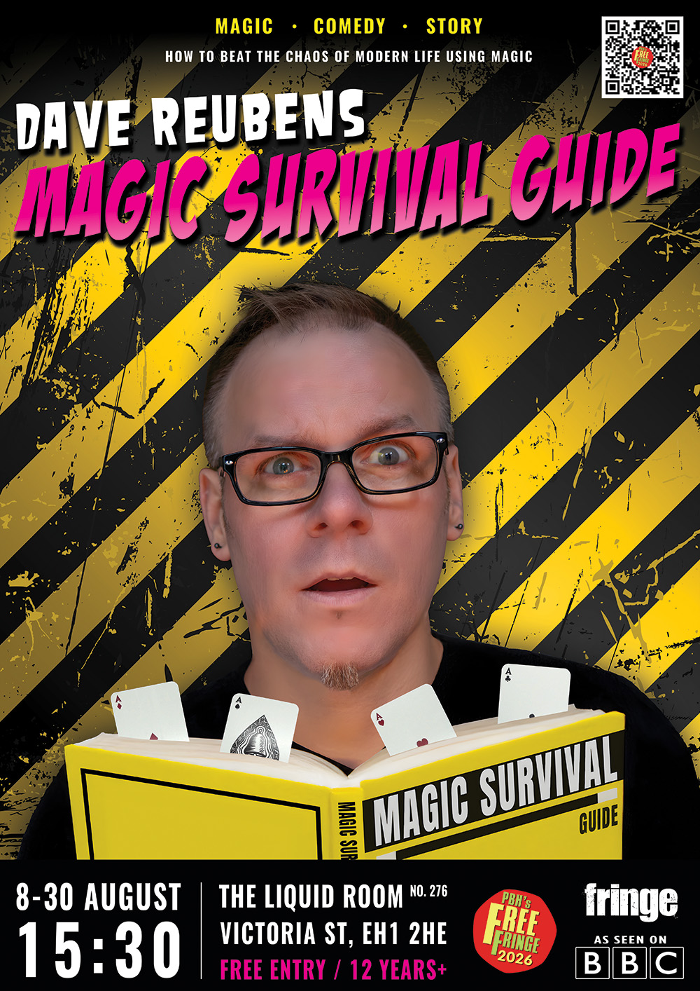 Dave Reubens - Magic Survival Guide @ Edfringe 2026